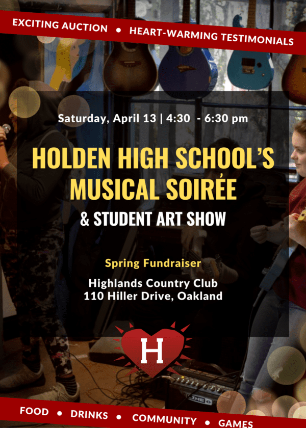 Holden's Spring Fundraising Event 4-13-24