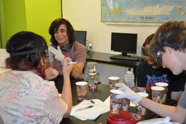 'Students with ADHD in small class at Holden High School in Orinda CA'